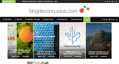 Desktop Screenshot of blogdeconcursos.com